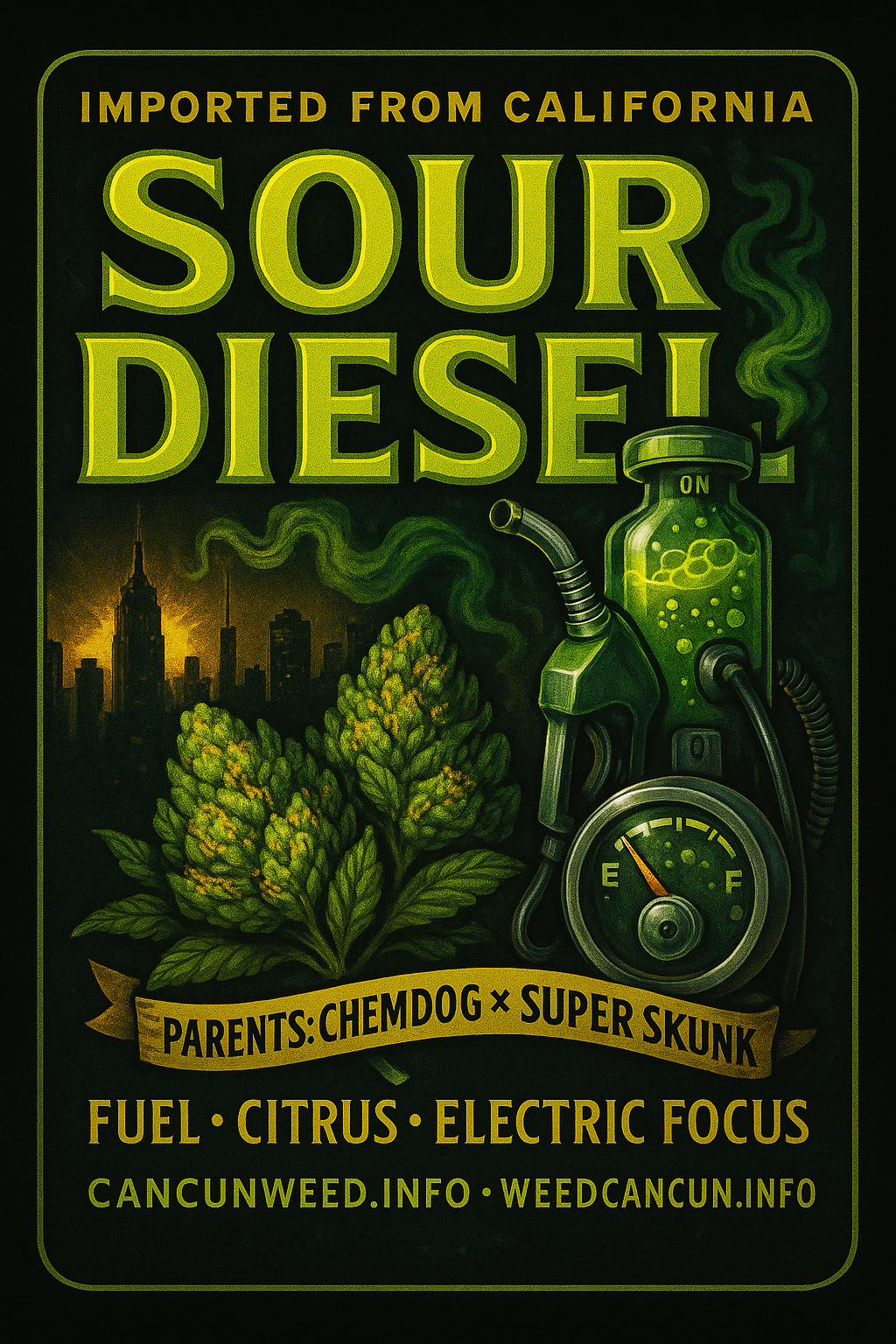 Sour Diesel poster art