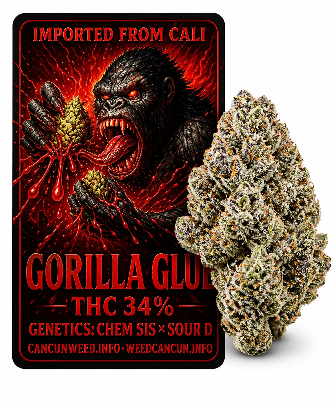 Gorilla Glue poster art